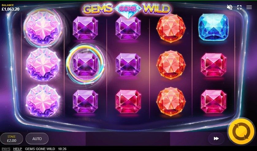 Gems Gone Wild slot