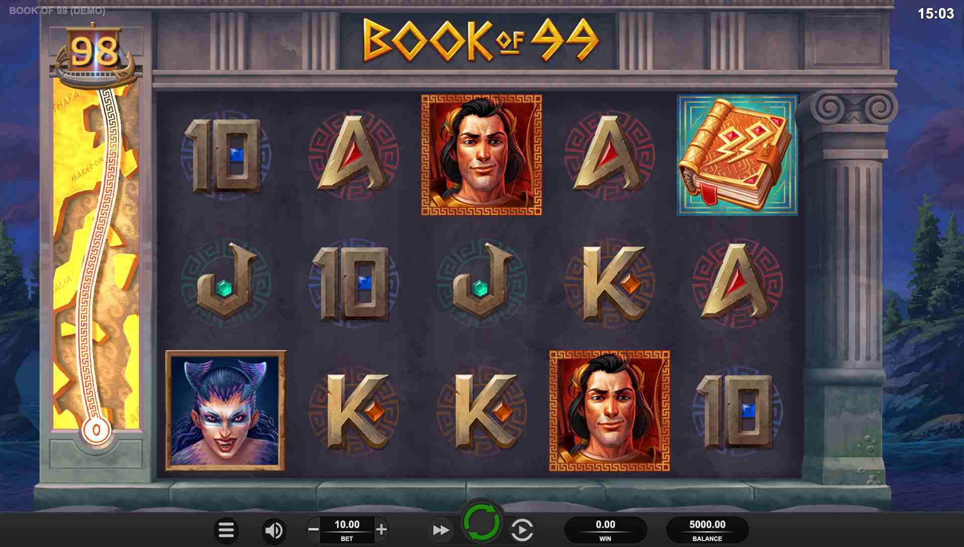 book of 99 real money slot